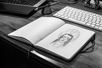Free Photo of designer, sketch, notepad