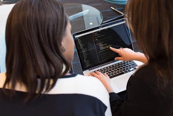 Free Photo of developer, discuss, coding