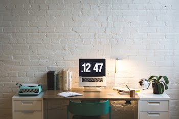 Free Photo of digital, clock, typewriter