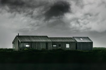 Free Photo of dramatic, sky, house