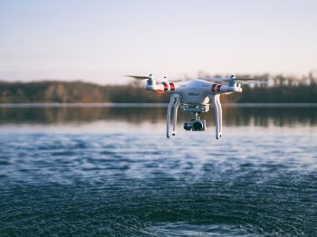 Free Photo of drone, camera, clouds
