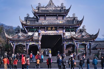 Free Photo of Dujiangyan Gate, Sichuan, China