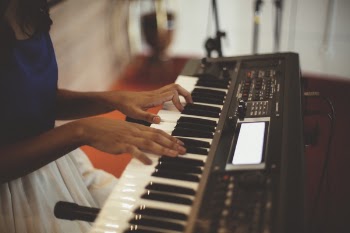Free Photo of electric keyboard, music, instrument