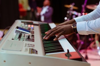 Free Photo of electric keyboard, piano, music