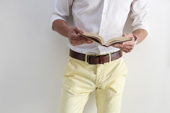 Free Photo of fashion, man, reading