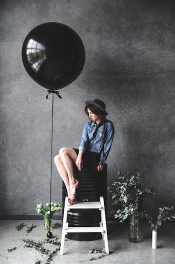 Free Photo of fashion, model, balloon