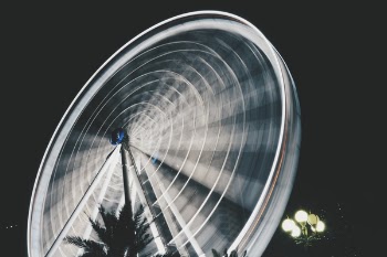 Free Photo of ferris wheel, amusement park, architecture