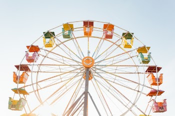 Free Photo of ferris wheel, amusement park, architecture