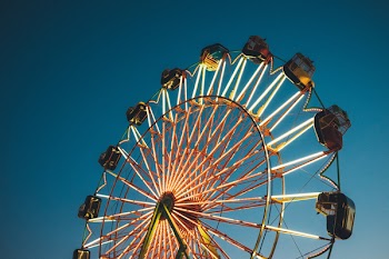 Free Photo of ferris wheel, amusement park, fair