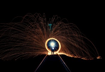 Free Photo of fire, dance, man
