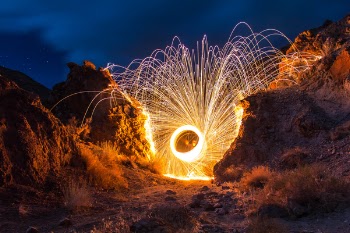 Free Photo of fire, dance, people