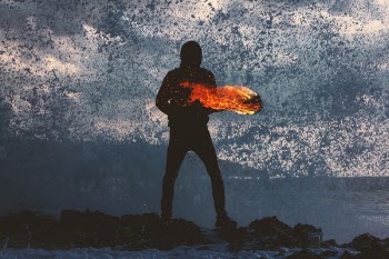 Free Photo of fire, dance, people