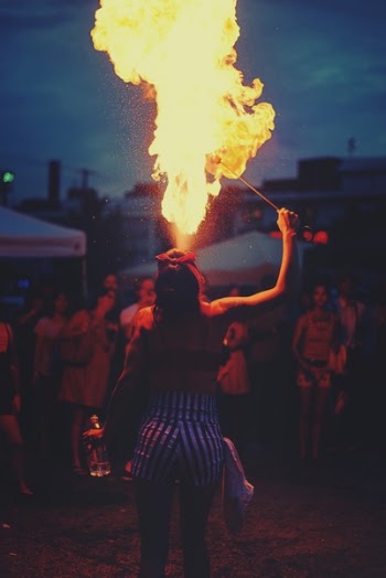 Free Photo of fire, fire dance, dance