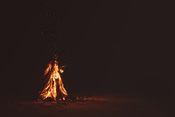 Free Photo of fire, flame, burn