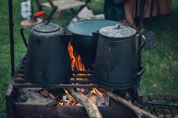 Free Photo of fire, flame, kettle