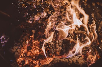 Free Photo of fire, flame, light