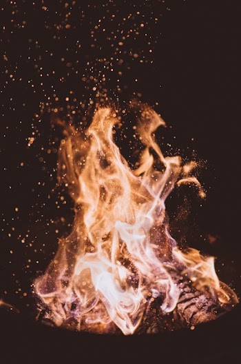 Free Photo of fire, flame, light