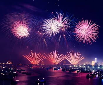 Free Photo of fireworks, lights, show
