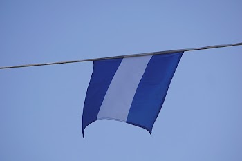 Free Photo of flag, blue, white