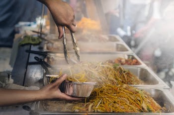 Free Photo of food, buffet, serving