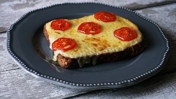 Free Photo of food, cheese, toast