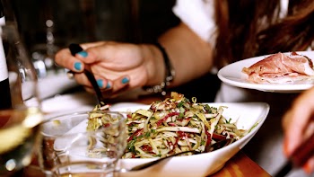 Free Photo of food, eating, salad