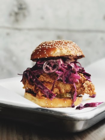 Free Photo of food, hamburger, sesame