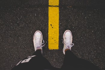 Free Photo of foot, road, travel