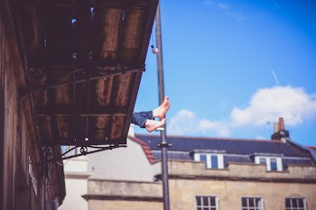 Free Photo of foot, terrace, houses