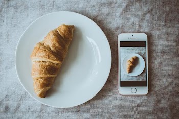 Free Photo of fresh, baked, croissant