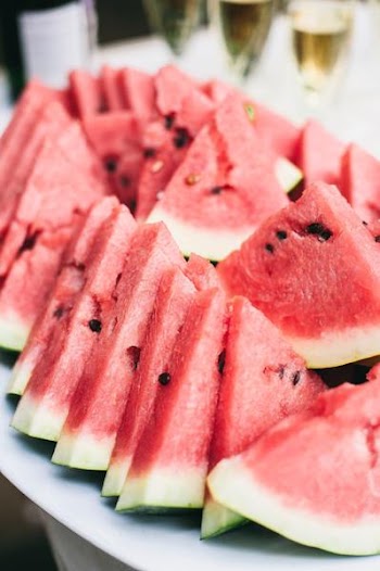 Free Photo of fresh, sliced, watermelon