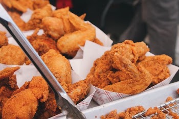 Free Photo of fried chicken, wings, food