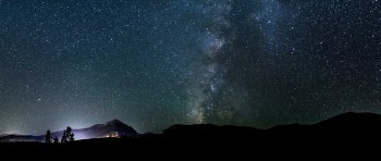 Free Photo of galaxies, sky, night
