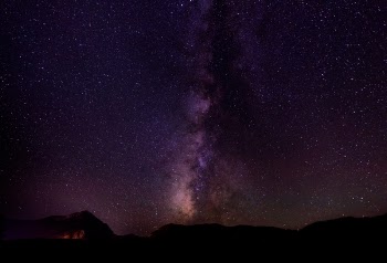 Free Photo of galaxies, sky, night