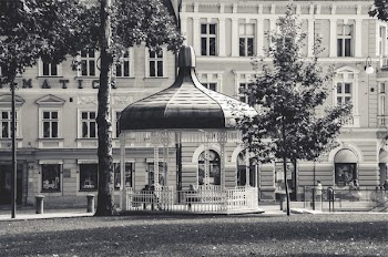 Free Photo of gazebo, city, town