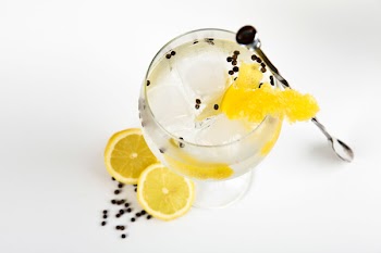 Free Photo of gin, cocktail, lemon