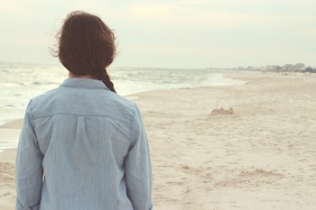 Free Photo of girl, beach, sand