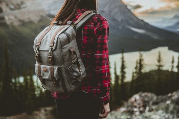 Free Photo of girl, brunette, backpack