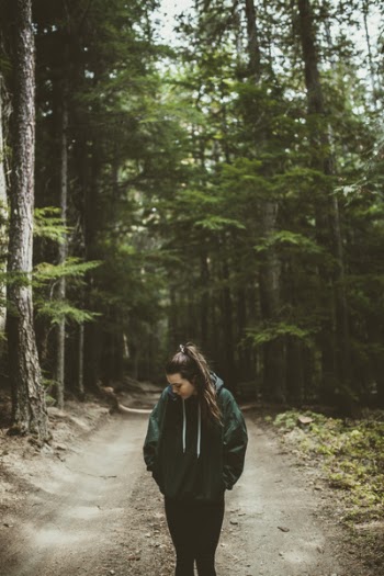 Free Photo of girl, road, trail