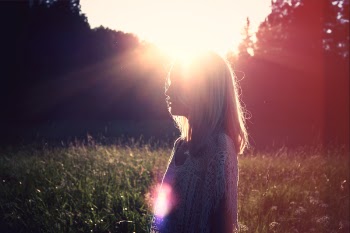 Free Photo of girl, woman, sunset