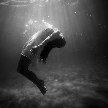 Free Photo of girl, woman, underwater
