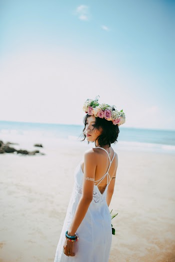 Free Photo of girl, young, sea