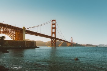 Free Photo of Golden Gate Bridge, San Francisco, architecture