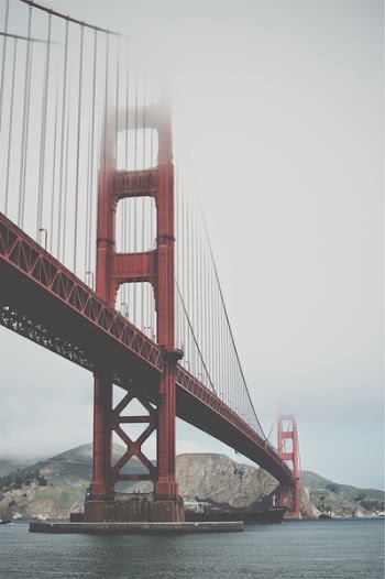 Free Photo of Golden Gate Bridge, San Francisco, architecture