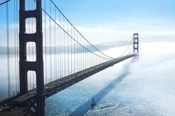 Free Photo of Golden Gate Bridge, San Francisco, bay