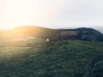Free Photo of grass, fields, hills