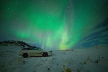 Free Photo of green, aurora borealis, nature