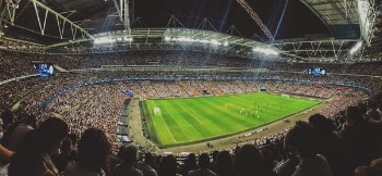 Free Photo of green, field, football