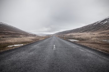 Free Photo of grey, sky, road