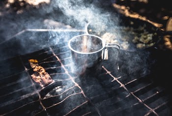 Free Photo of grill, camp, food